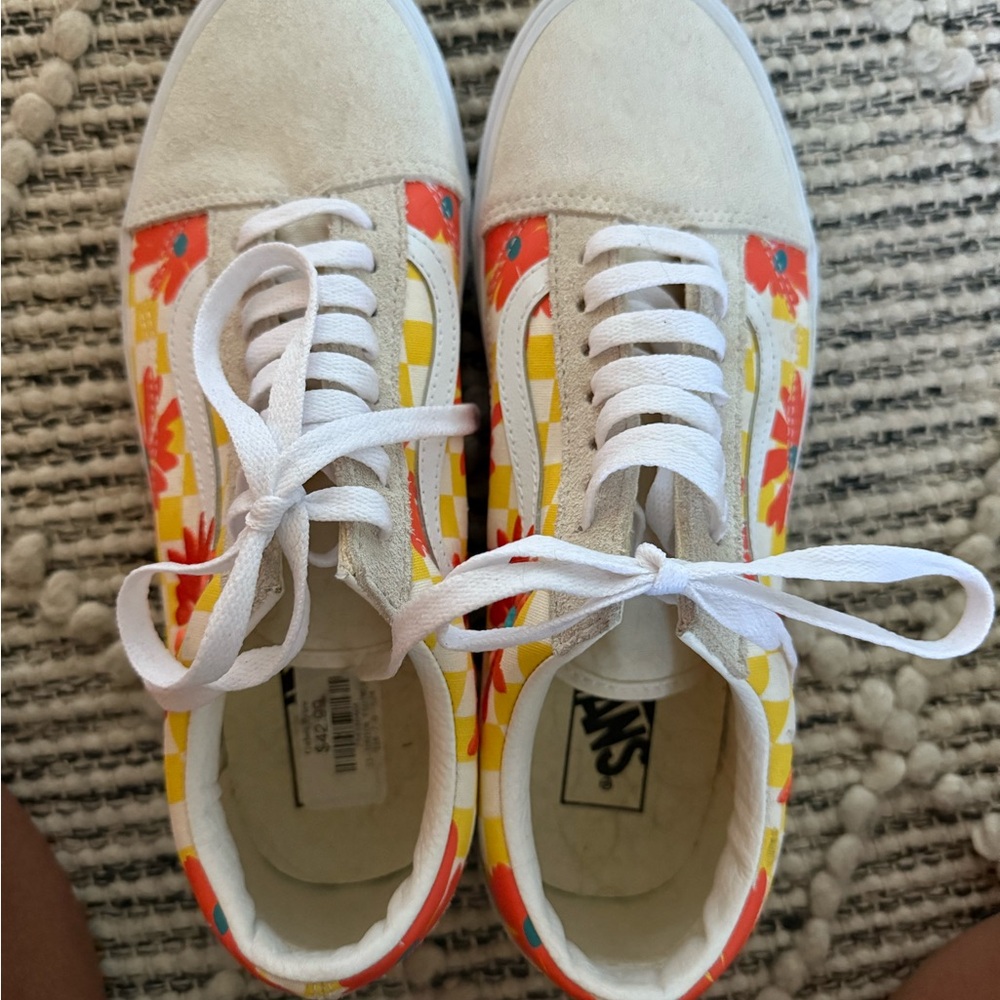 Vans Multicolor Sneakers with White Trim 11